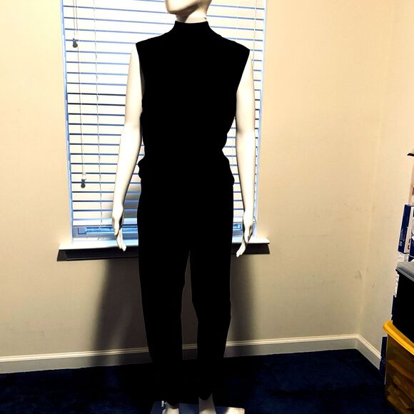 INC Women's (18W) Black & White Fair Isle Pattern Pull-on Pants Exc. Condition! - Picture 1 of 16